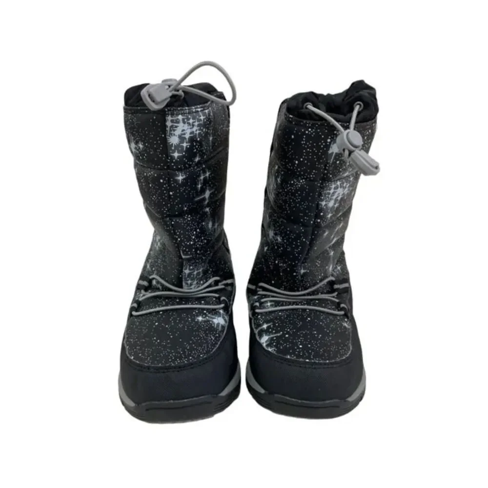 Lands' End Kids Galaxy Space Insulated Waterproof Snow Youth 6 / Women's 7.5-8